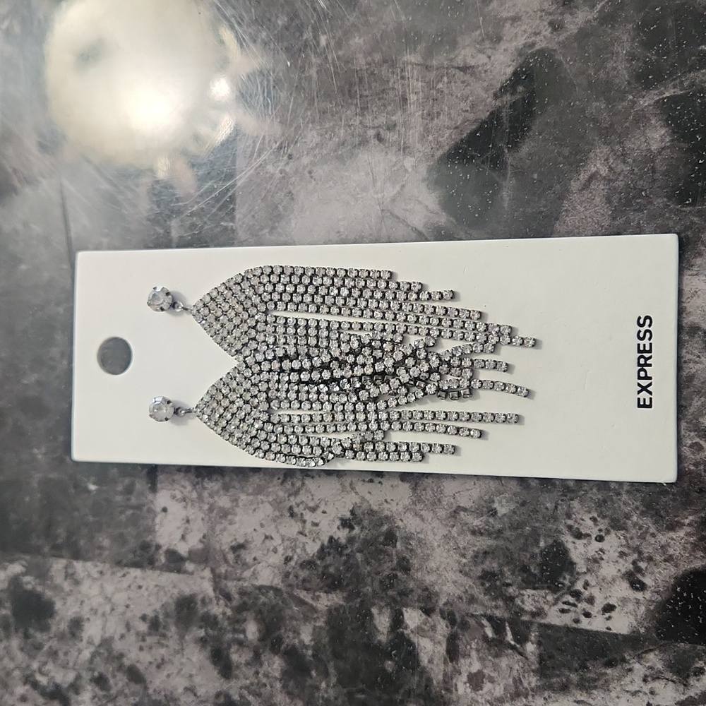 New cubic zirconia earrings